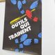 Vintage poster INRS 1988 graphics Chadebec