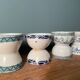 Set of 6 old diabolo shells