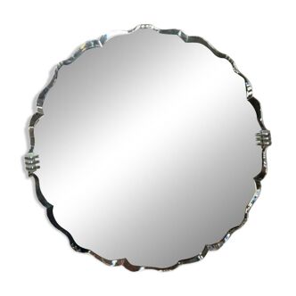 Art Deco round mirror