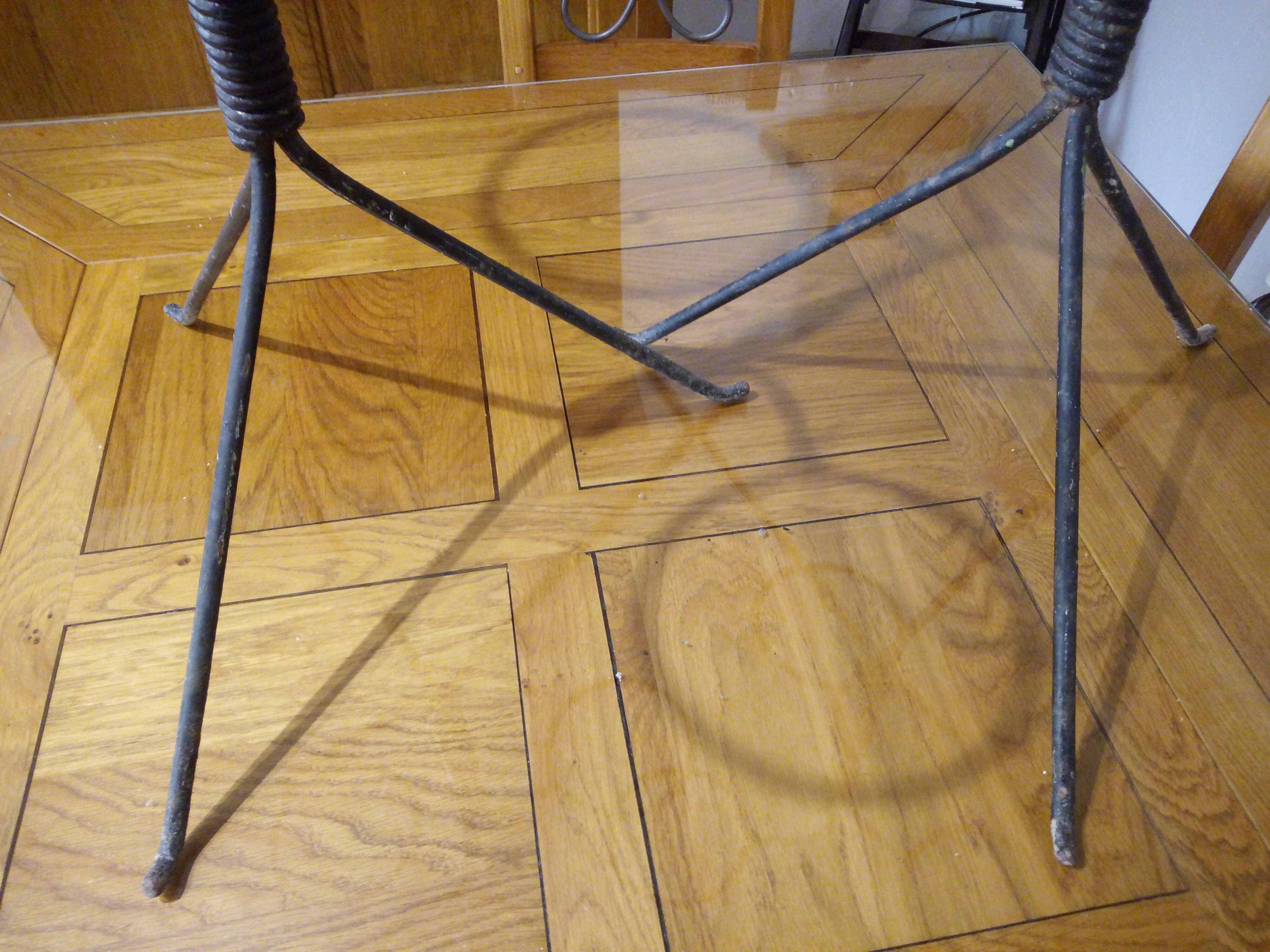 A pair of door plants