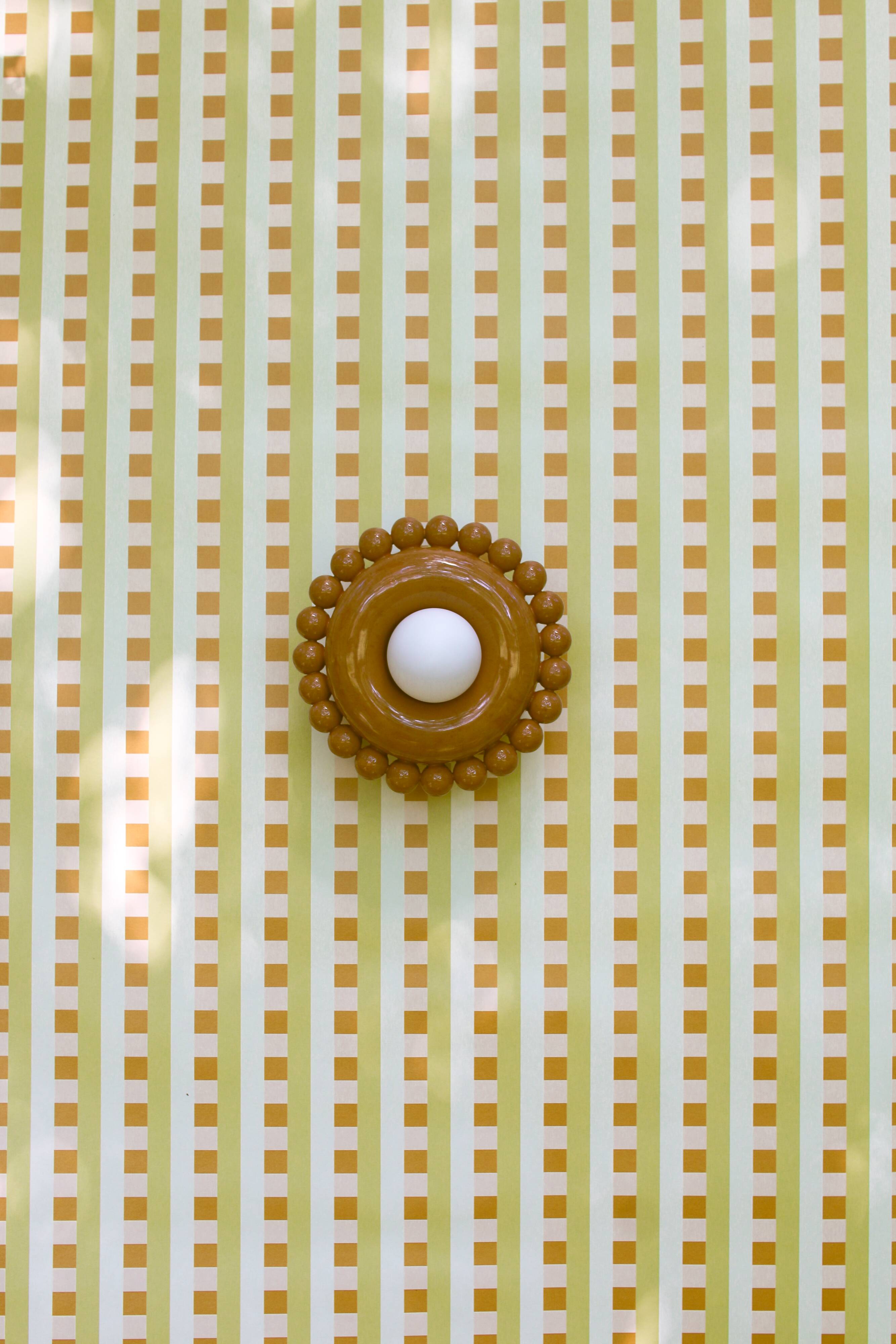 Luna Tall Speculos wall light