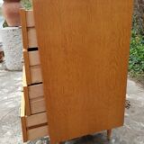 Commode en chêne clair 1960