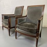 Pair of Empire armchairs