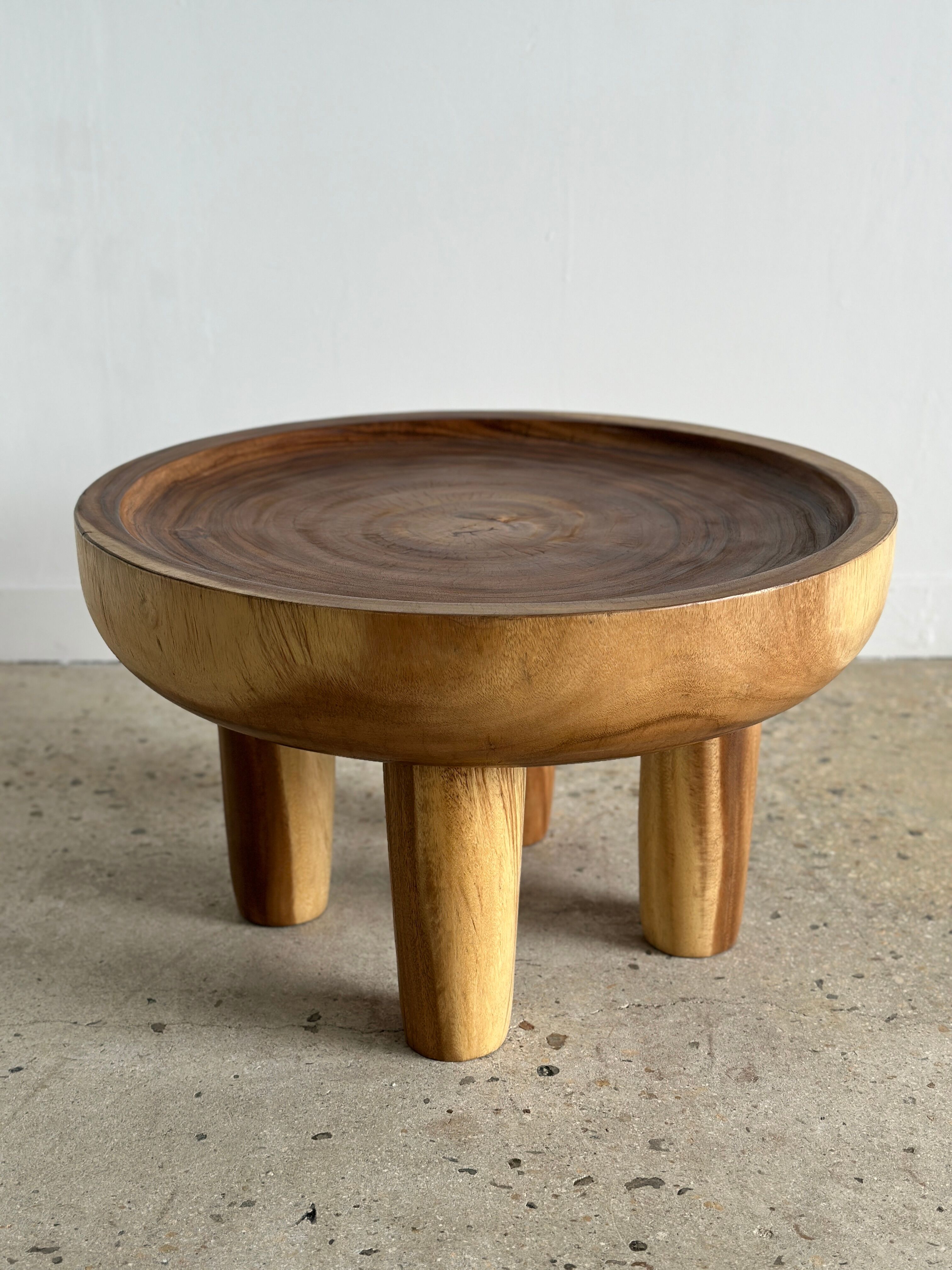 Coffee table, quadripod suar coffee table