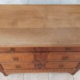 Commode style Louis XVI en chêne