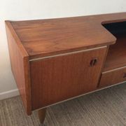 Scandinavian teak tv cabinet from the 60s