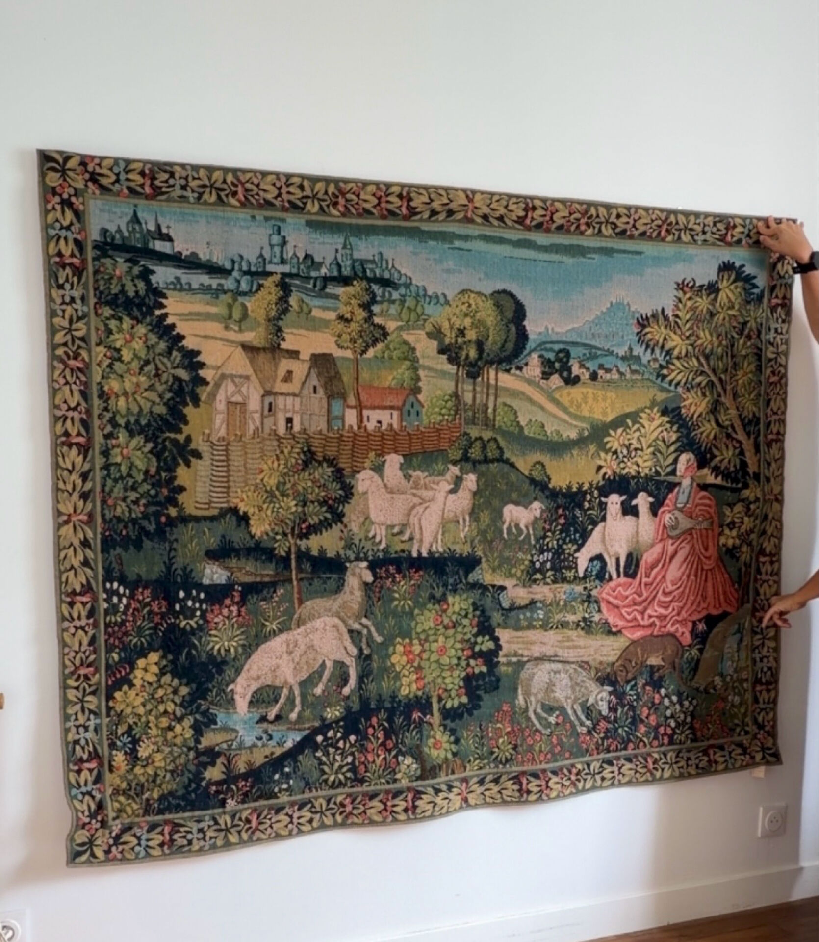 Tapestry Robert Four Aubusson 145cm x 190cm