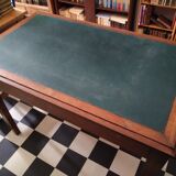 Bureau cuir vert
