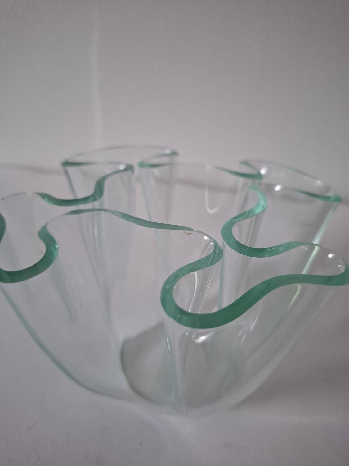 Guzzini 70's "handkerchief" vase