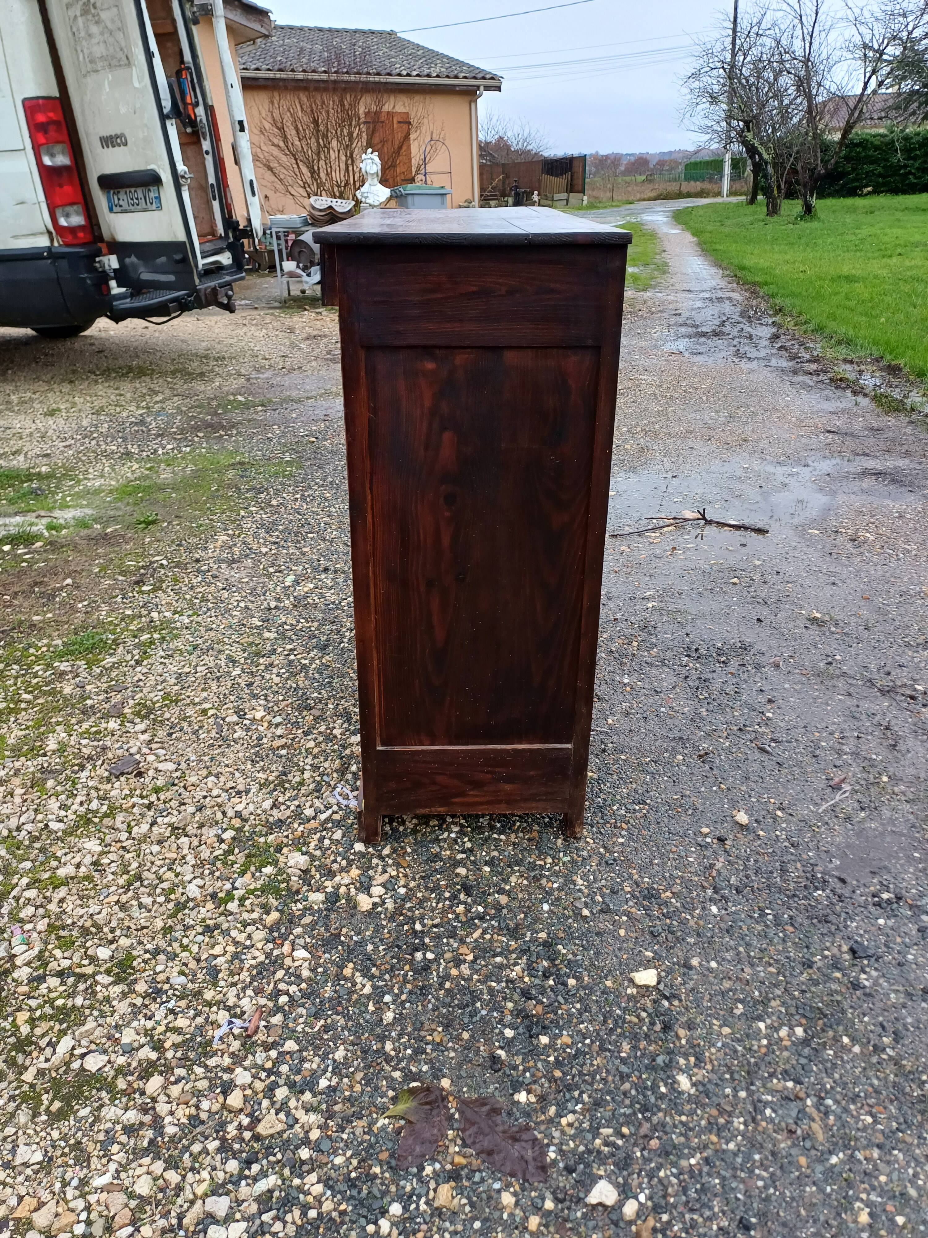 Parisian pine buffet