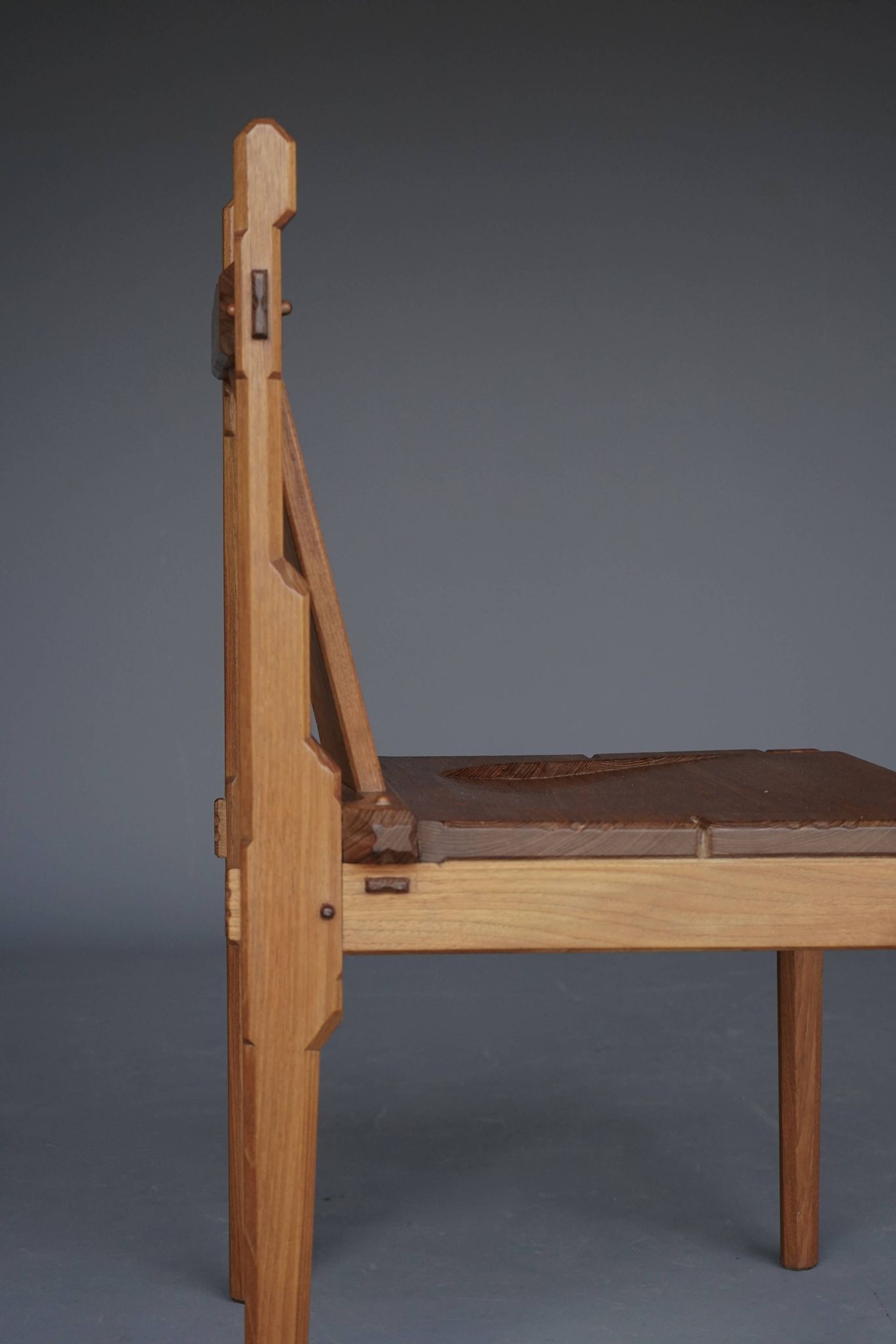 Chaises latérales néerlandaises rares par Alexander Kropholler, années 1930