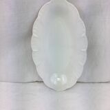 White artisanal ravier with chamfered edge