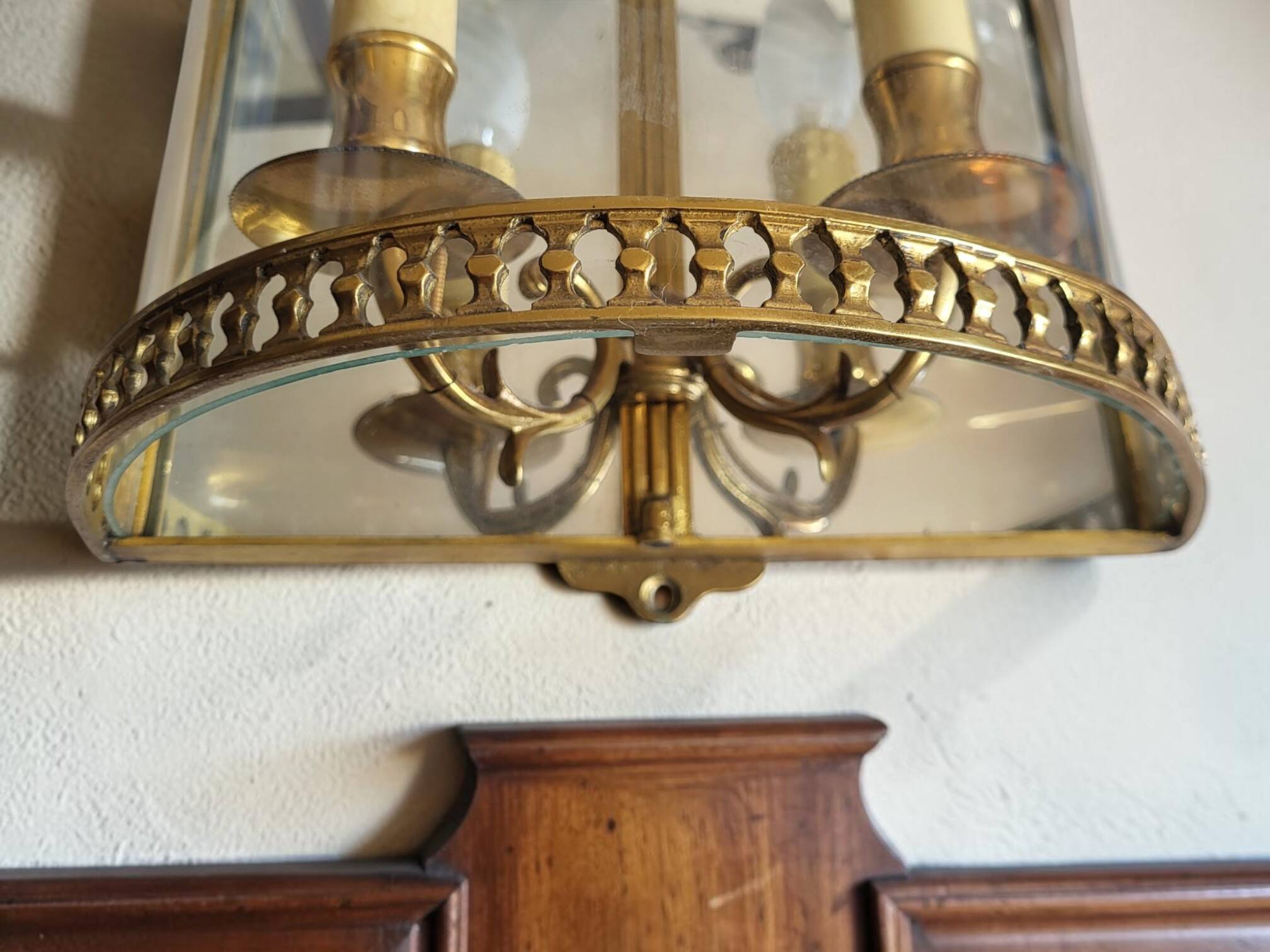 Applique en laiton Style Louis XVI