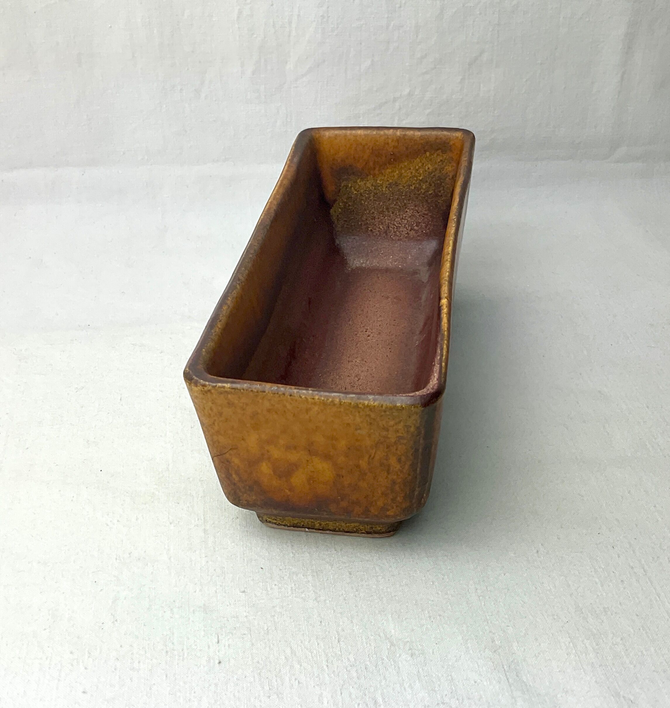 Vintage rectangular pot cover W Germany