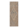 Vintage Turkish hallway rug 134x374 cm
