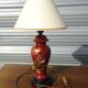 pair of bedside lamps in Limoges porcelain