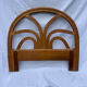 Rattan headboard