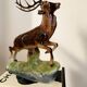 Ceramic stag hubert bequet