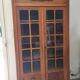 Antique glass cabinet