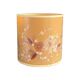 Vintage lampshade with dried flowers