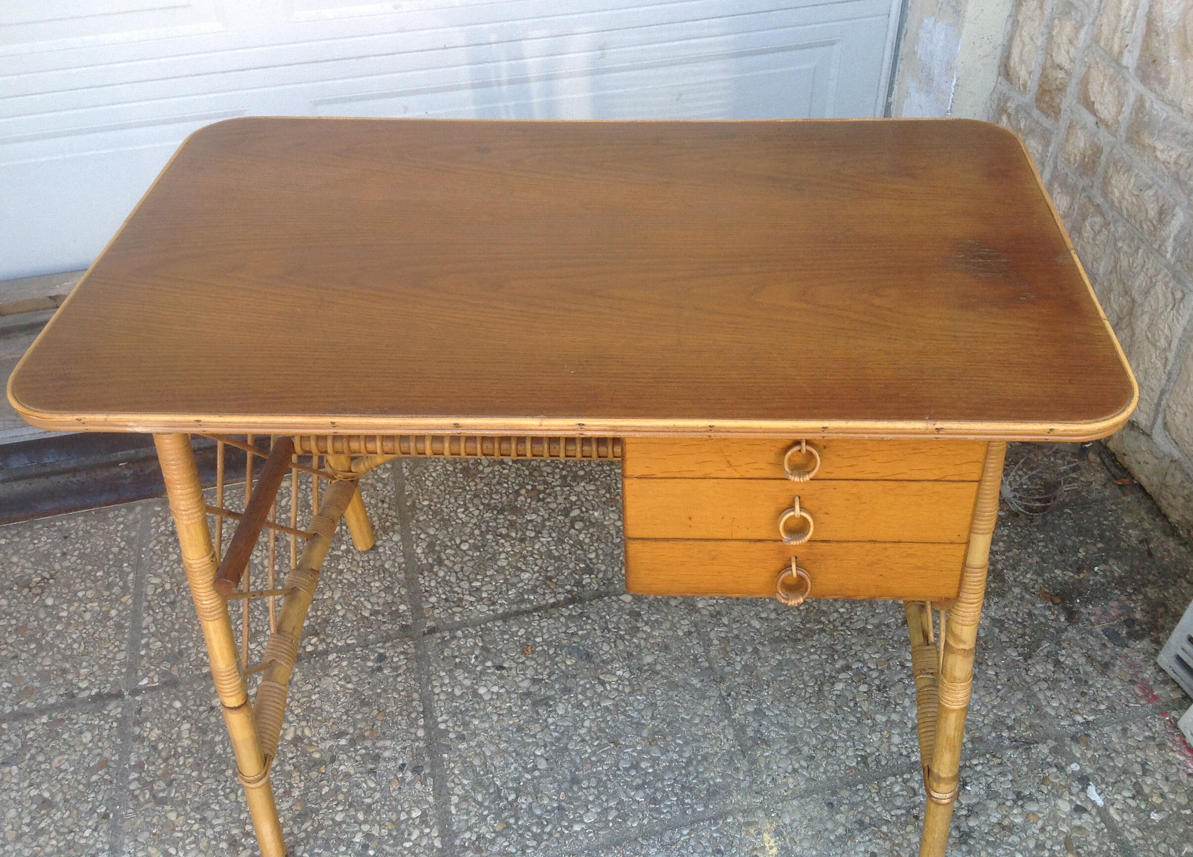 Desk and chair Louis Sognot