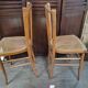 Chair Wood bistro bars Cannage