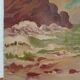 Sea landscape painting 1950