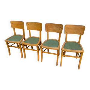 set de 4 chaises bistrot
