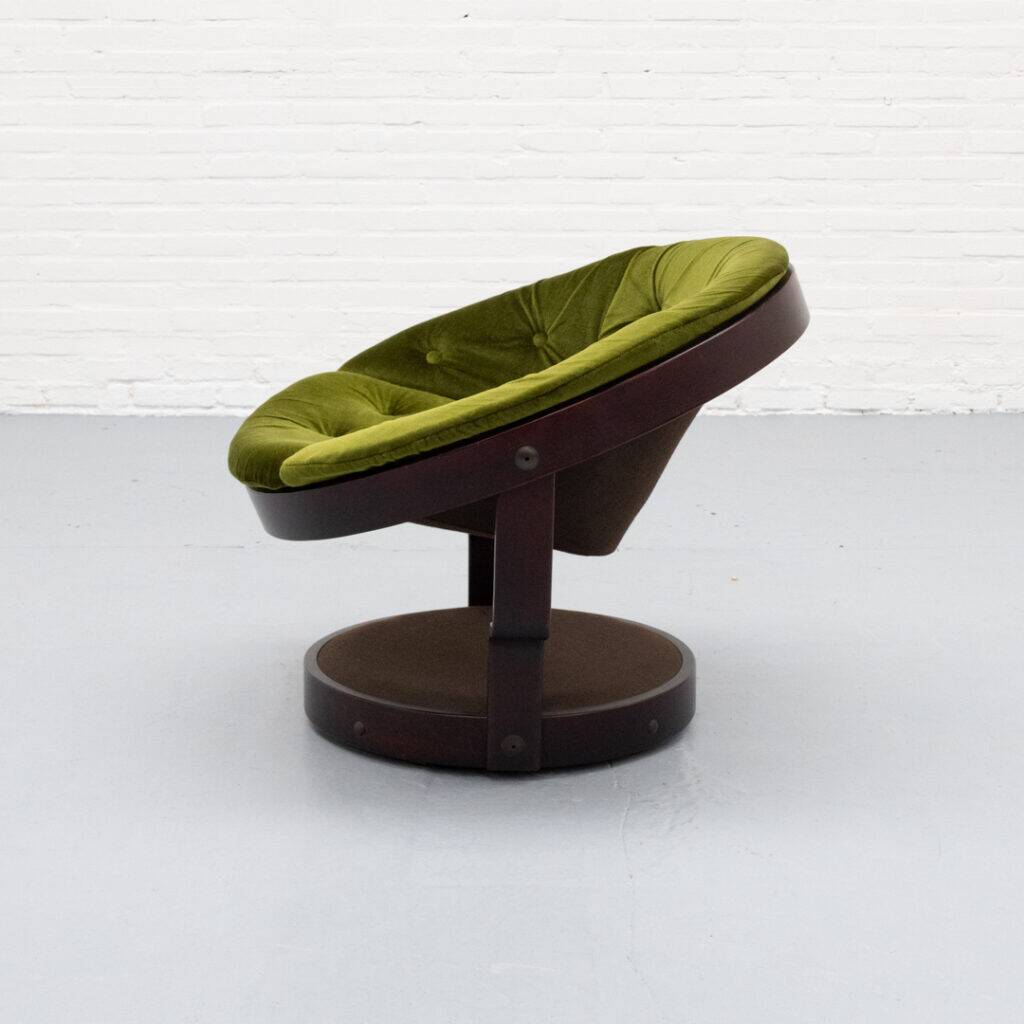 Fauteuil pivotant Convair par Oddmund Vad 1970
