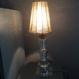 Art deco crystal lamp