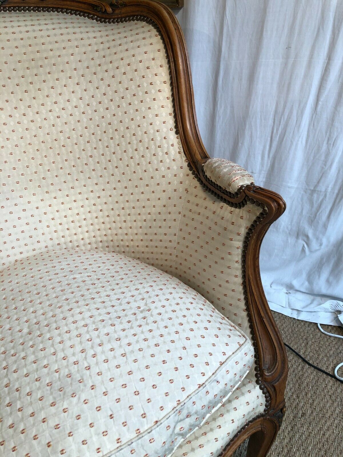 Louis XV-style shepherdess chair