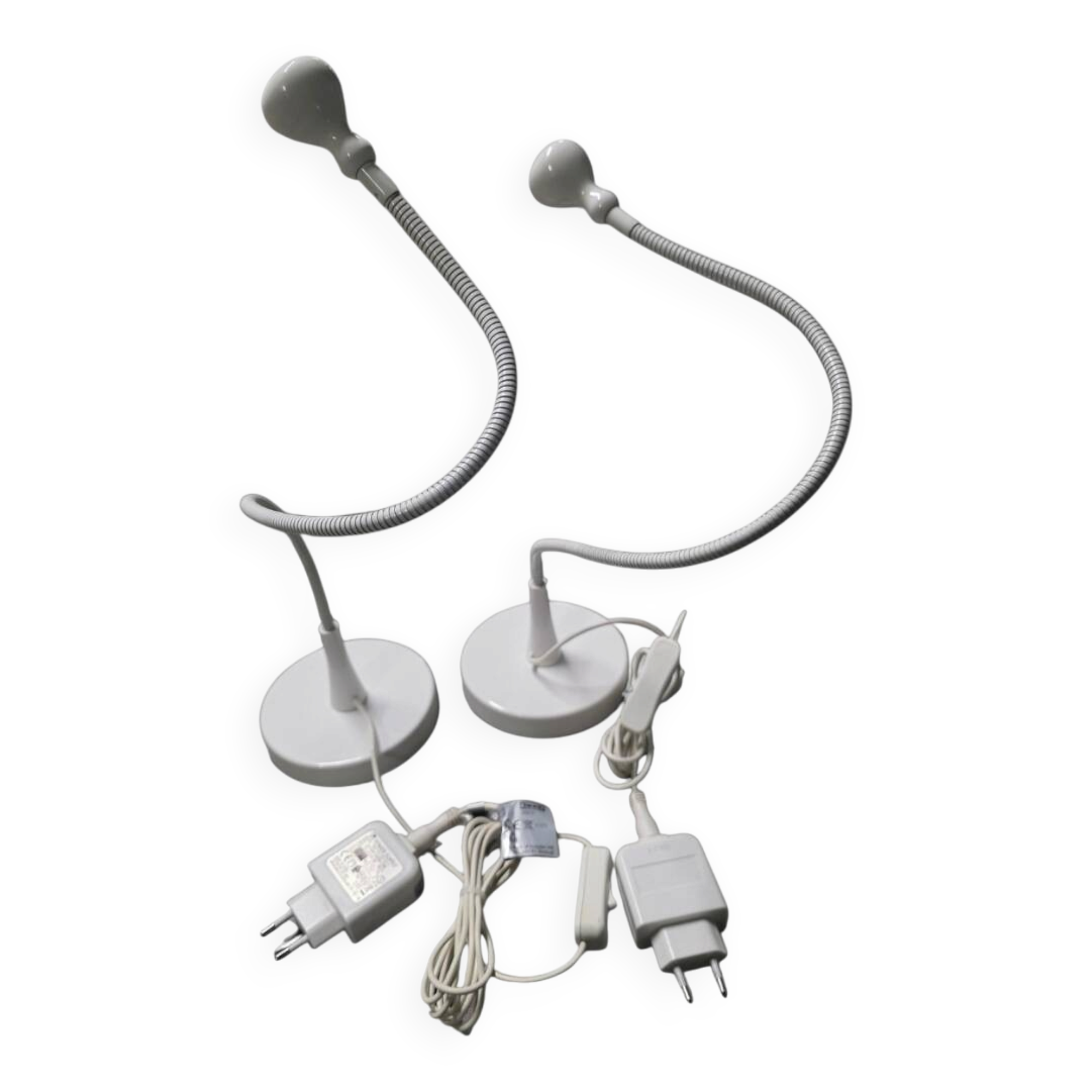 Pair of "jansjö" ikea vintage lamps