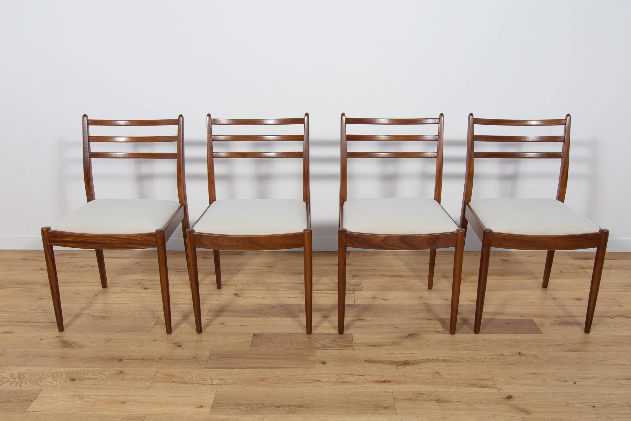Mid-Century Teak Dining Chairs by Victor Wilkins for G-Plan, 1960s, Set of 4