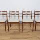 Mid-Century Teak Dining Chairs by Victor Wilkins for G-Plan, 1960s, Set of 4