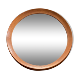 Scandinavian round wall mirror