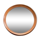 Scandinavian round wall mirror