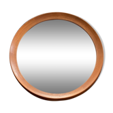 Scandinavian round wall mirror