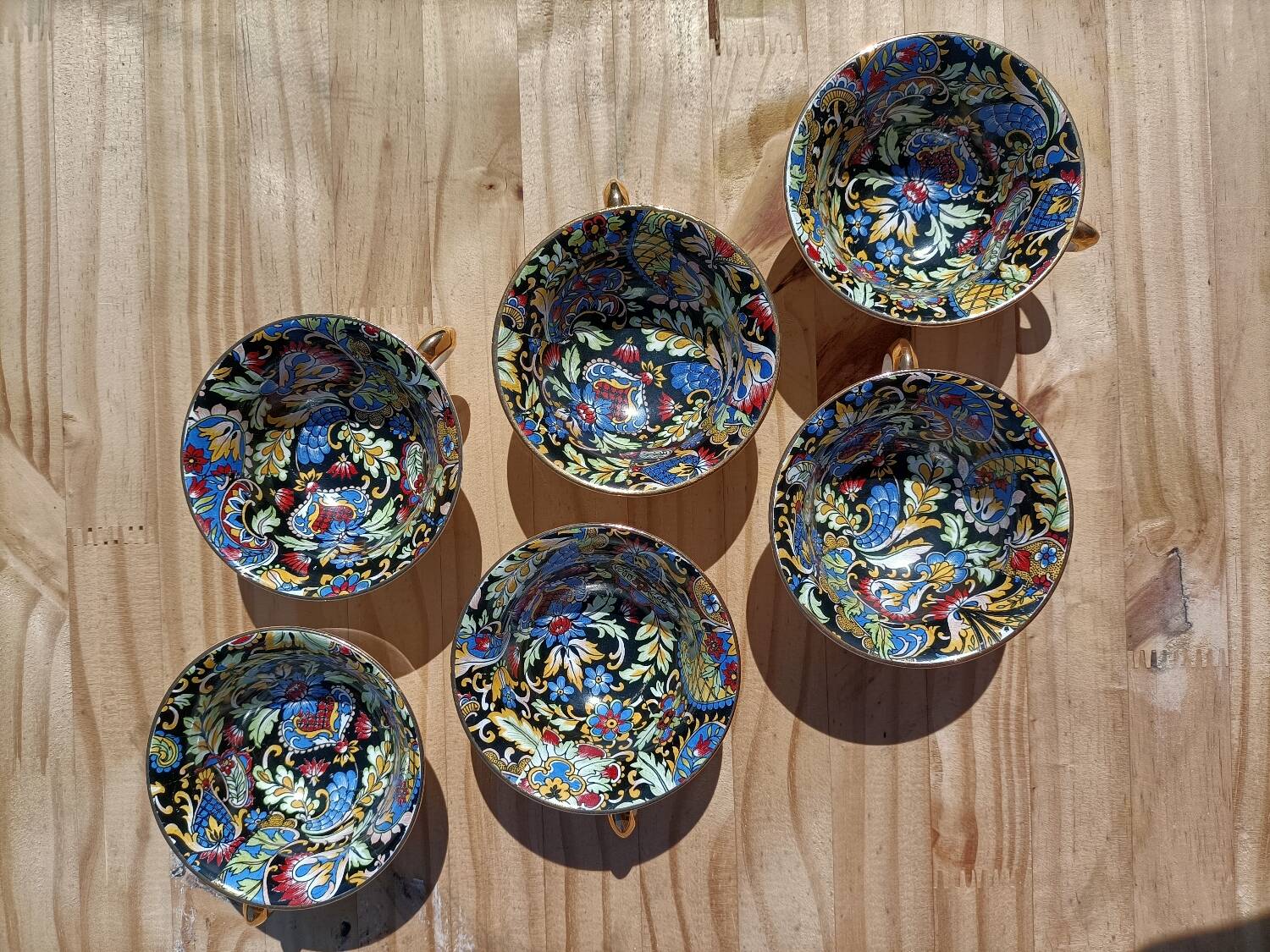 Tasses x6 - Porcelaine de Limoges