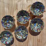 Cups x6 - Limoges Porcelain