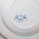 Set of 4 soup plates in Luneville earthenware model Luc, iron earth