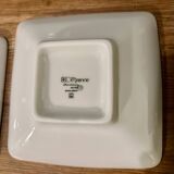 Guy Degrenne square plates and saucers