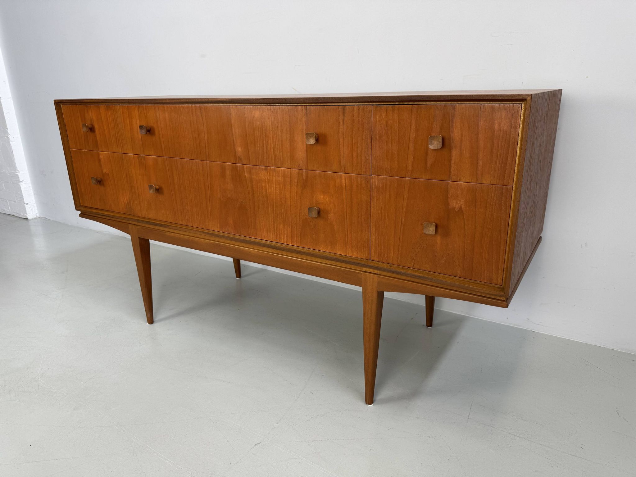 Unique sideboard from the 1960s in very good restored condition.