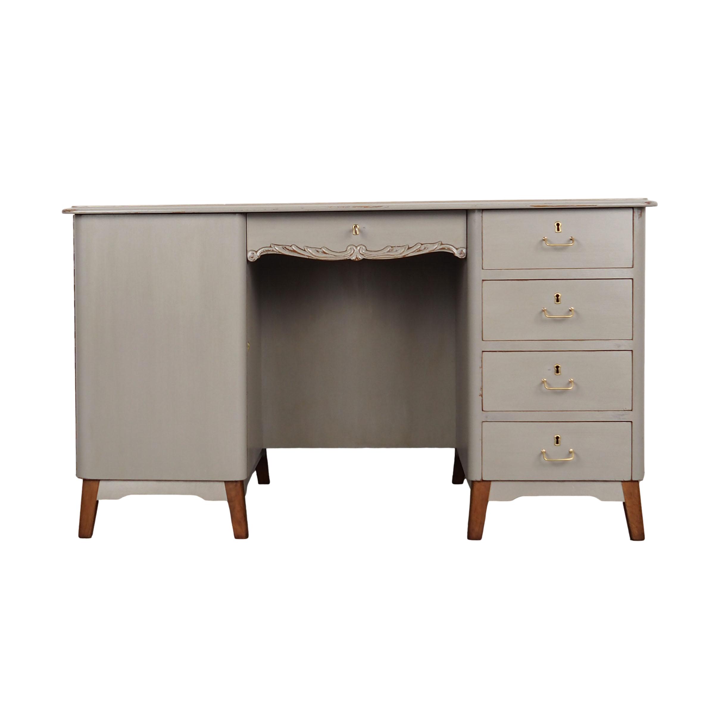 Oak desk, Danish design, 1960s, production: Denmark