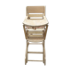 Chaise bébé haute en bois