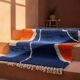 Handmade pure wool Moroccan rug 3x2 m