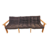 Yngve Ekström pine sofa 1970