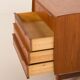 Commode danoise avec bureau caché ou coiffeuse, années 1960