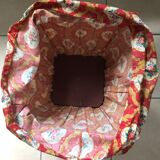 Rattan sewing basket