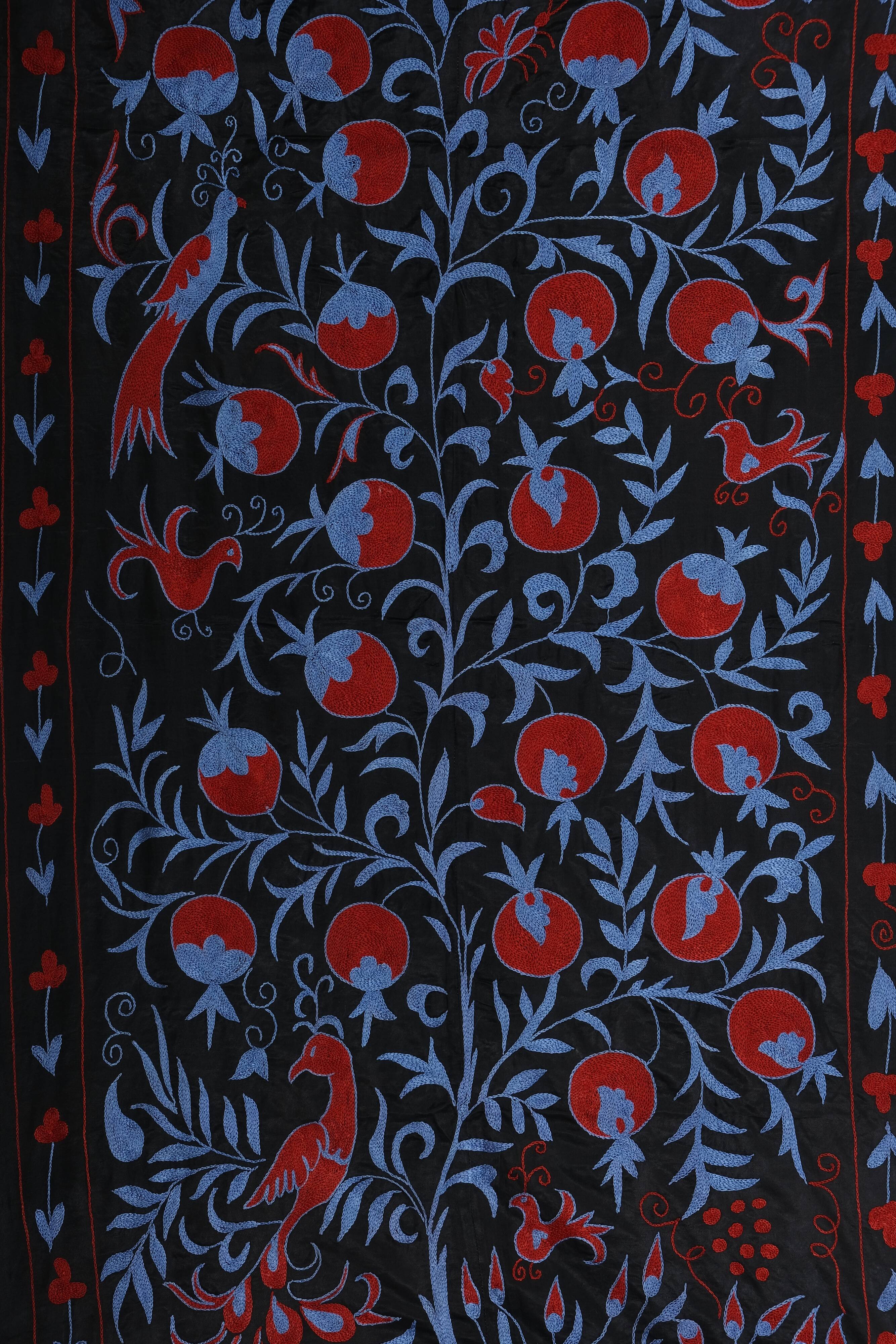 Hand knotted rug, vintage Turkish rug 103x187 cm