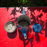 Enamelled coffee maker